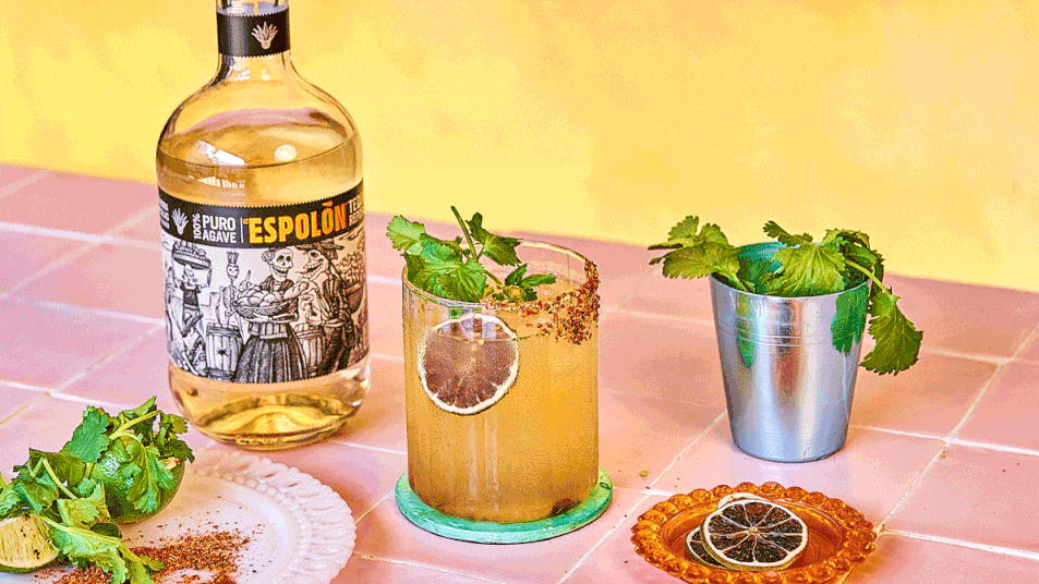 Coriander Margarita Cocktail Recipe