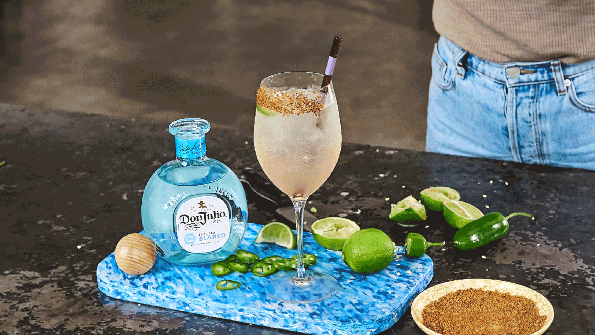 Sparkling Tequila Rose Cocktail Recipe