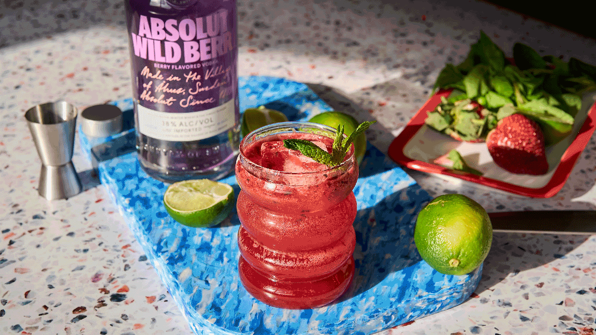 Mixed Berry Mule Cocktail Recipe