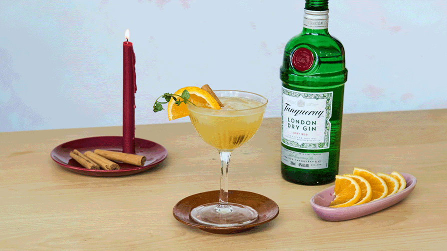 Gin & Sherry Cobbler Cocktail Recipe
