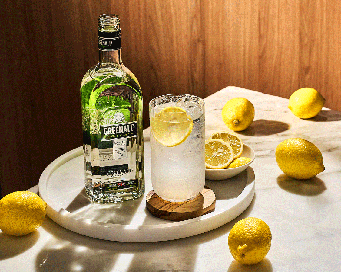 Lemon Sherbet Highball