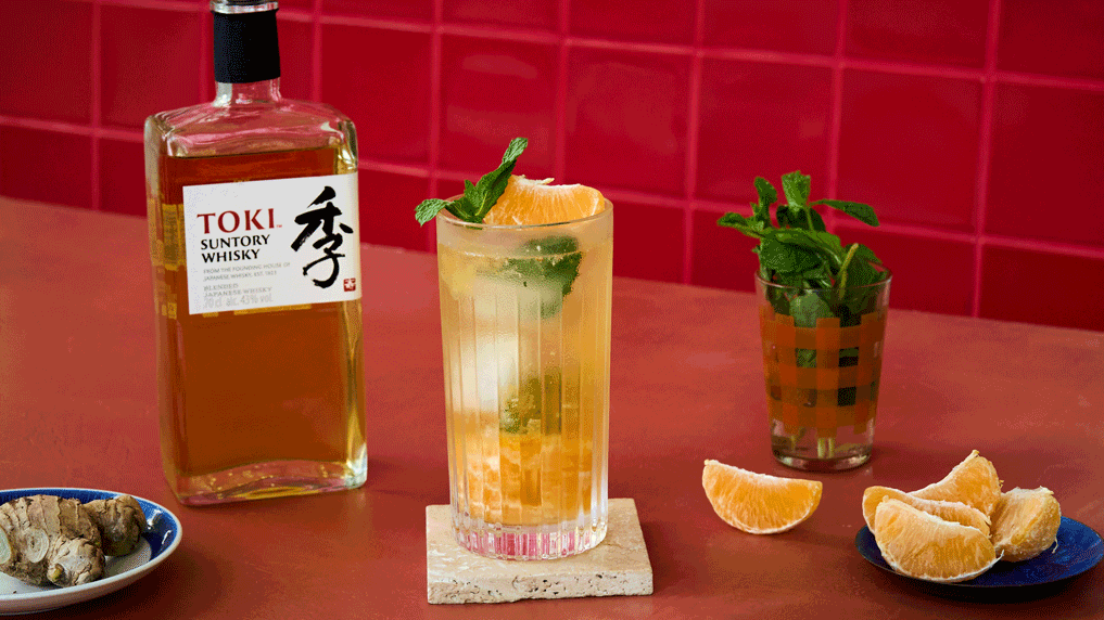 Mandarin Highball Cocktail Recipe