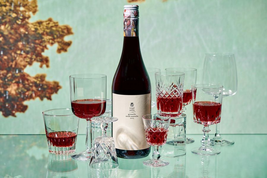 The Tread Softly Grenache is lighter in alcohol at around 10.5%