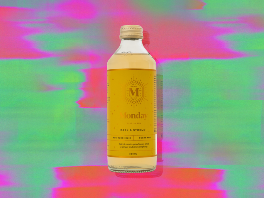 Monday Distillery Non Alcoholic Dark & Stormy