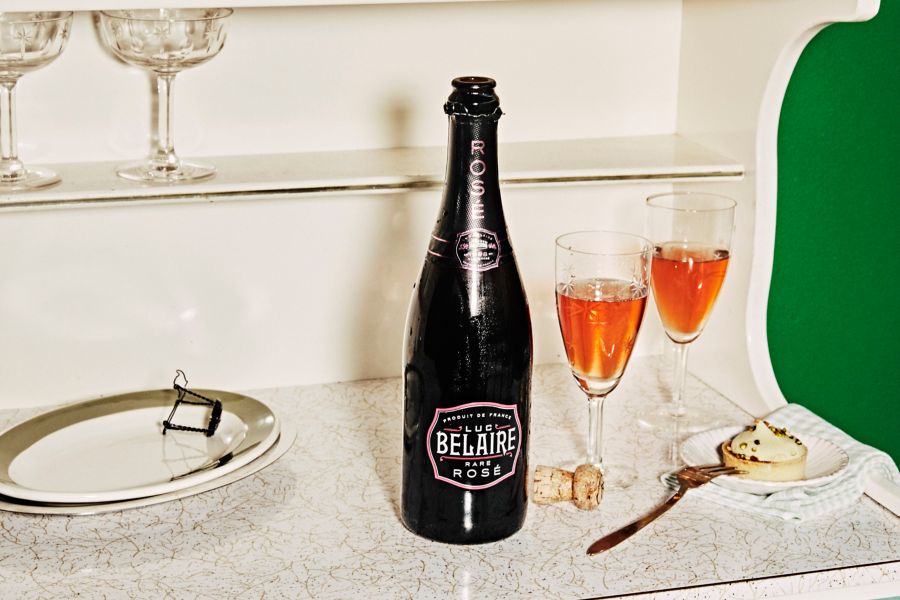 A tasty bottle of Luc Belaire Rare Rosé