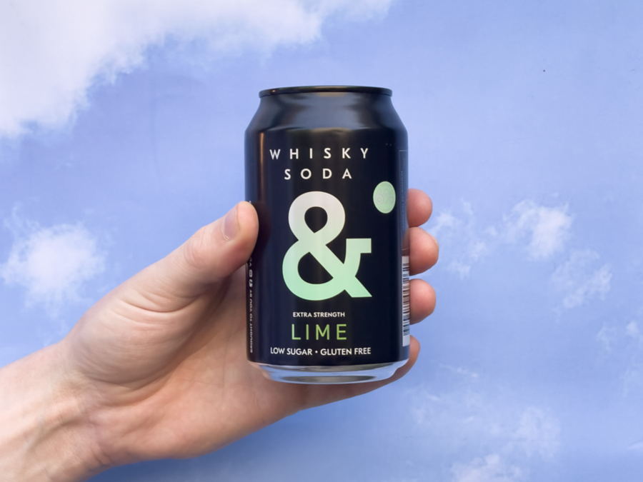 Ampersand Whisky Soda & Lime 🥃 129 cals