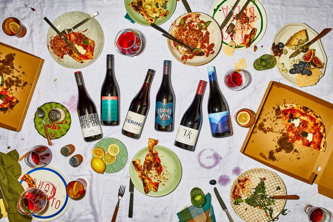 A selection of pinot noirs that work well with all kinds of dishes