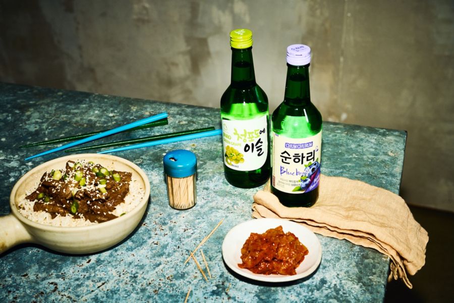 Hitejinro Green Grape Soju