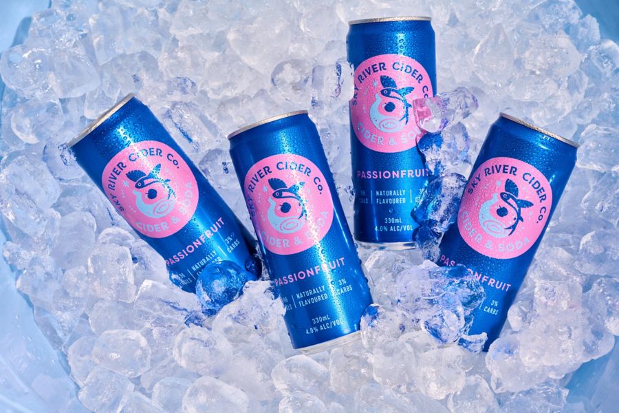 Sky River Cider & Soda Passionfruit