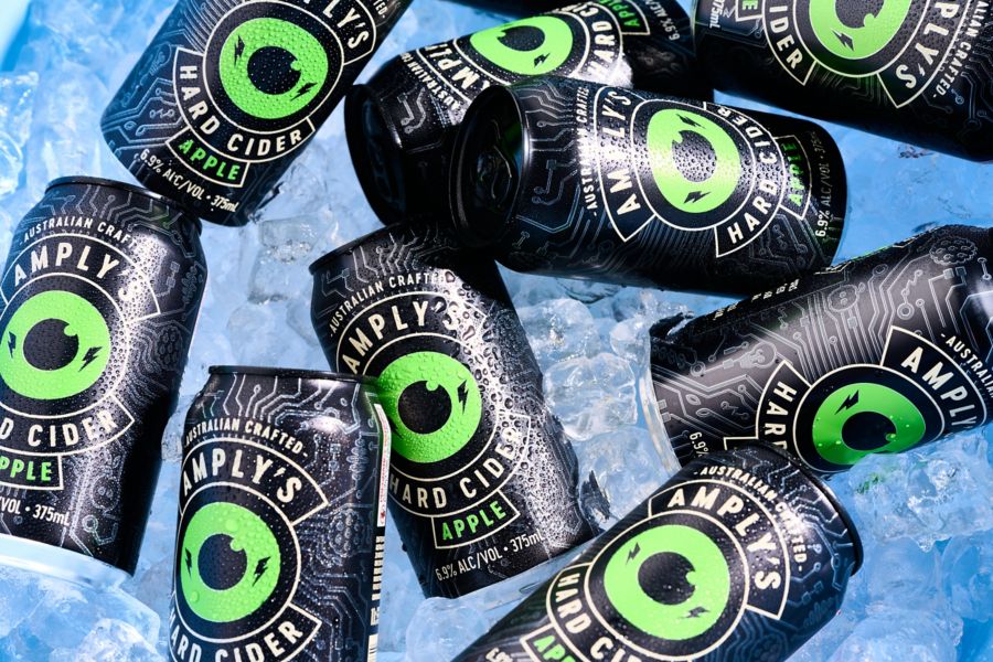 Amplys 6.9% Hard Apple Cider 375mL Cans