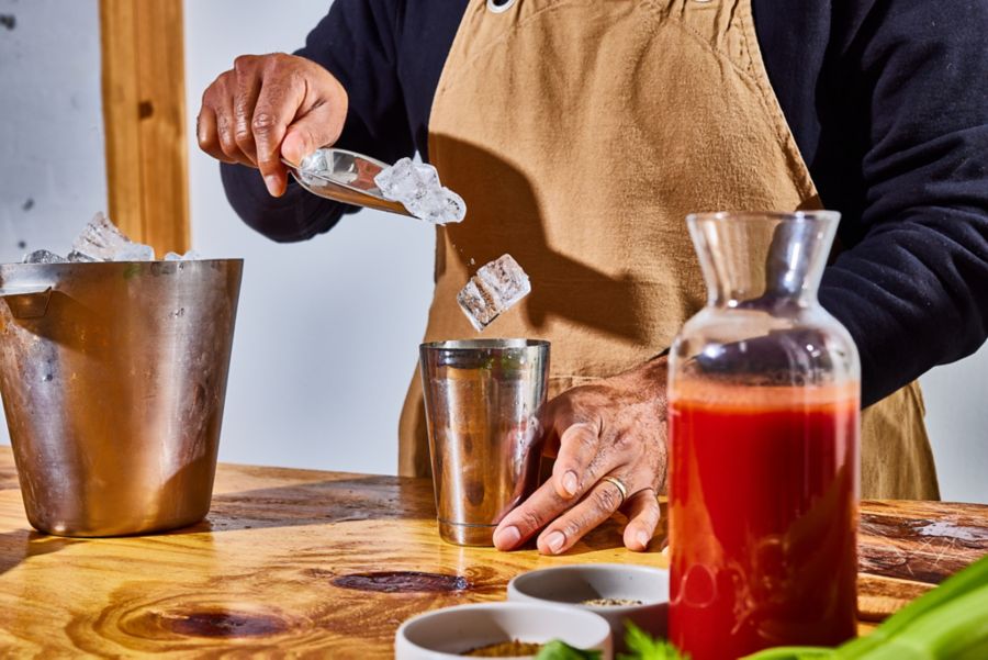 Ice is a critical ingredient when making cocktails