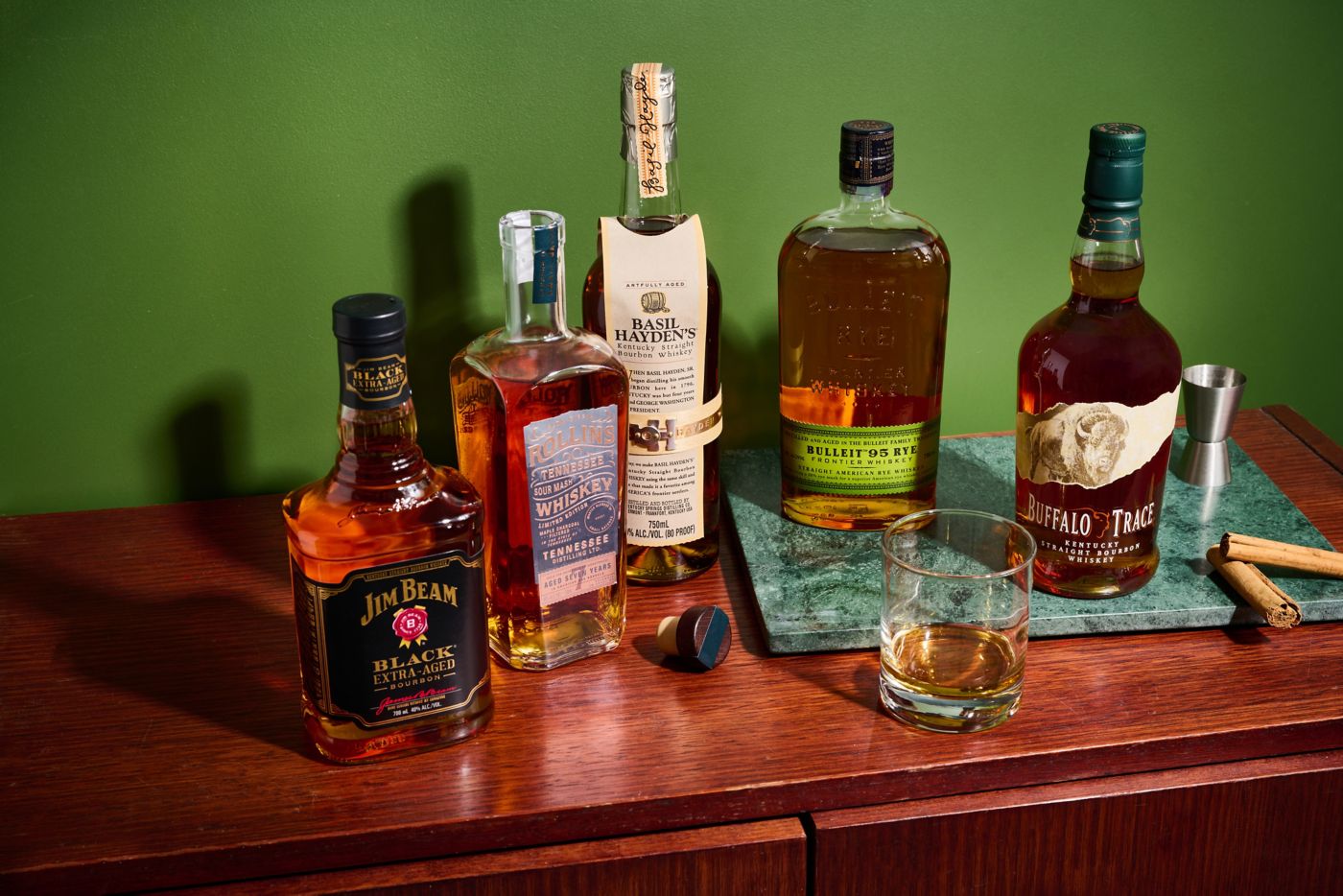 A range of versatile American whiskeys