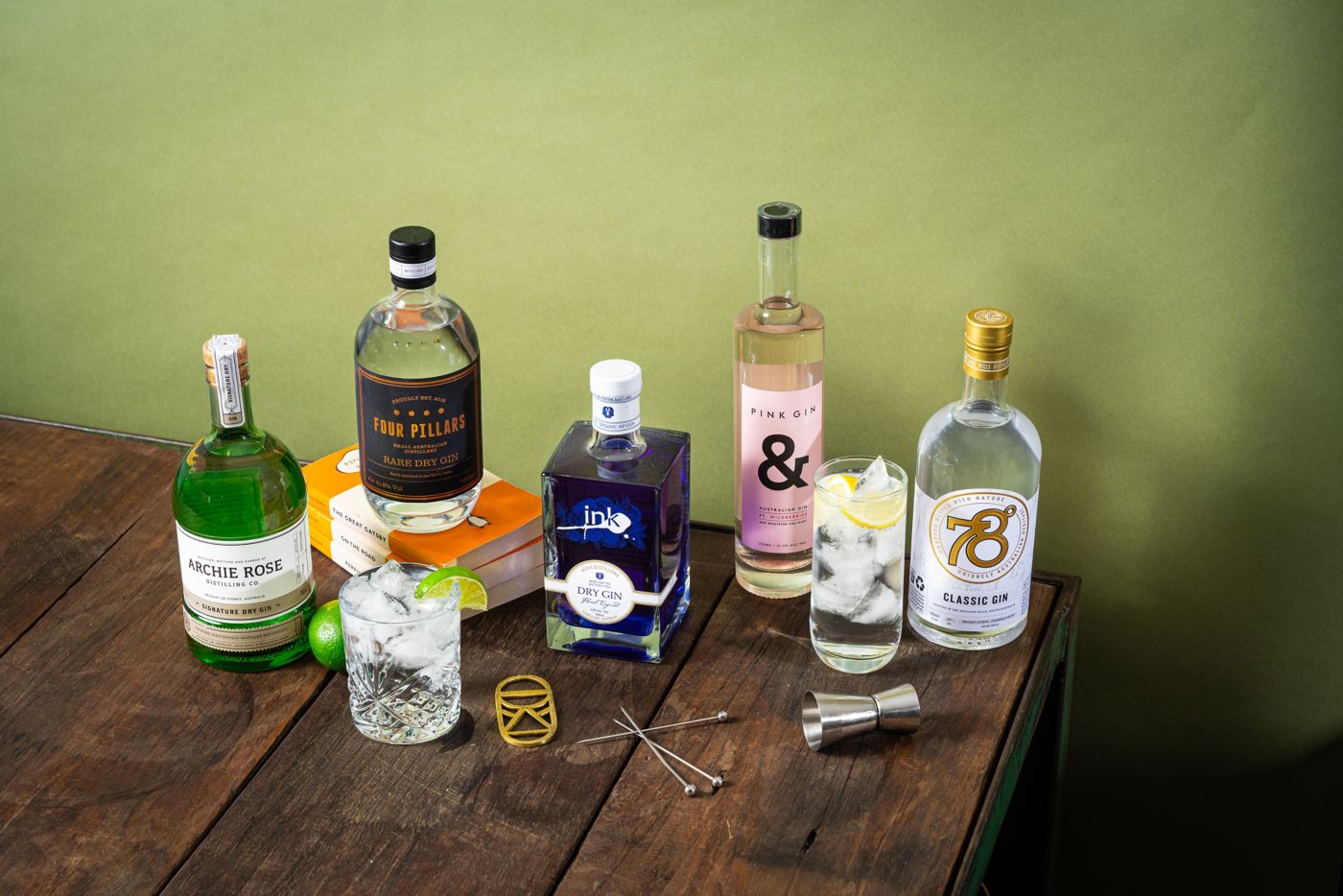 Five recommended Australian gins, which are made with native botanicals 