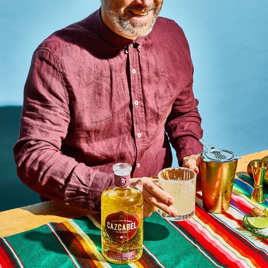 Making cocktails with Cazcabel Reposado Tequila