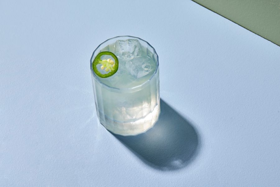 The spicy Jalapeno Margarita cocktail 