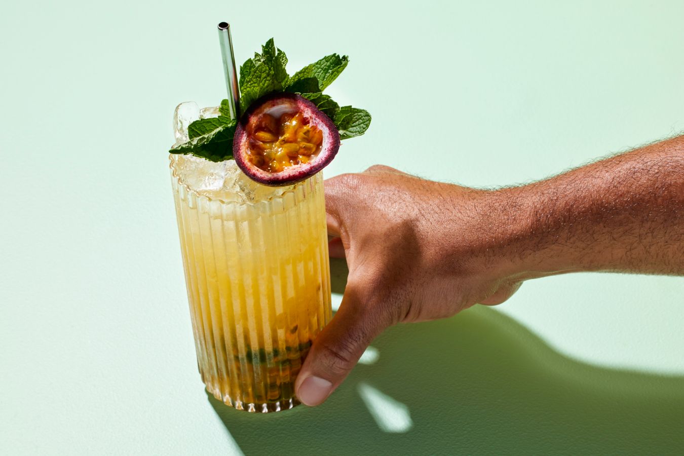 Passionfruit Mojito cocktail recipe