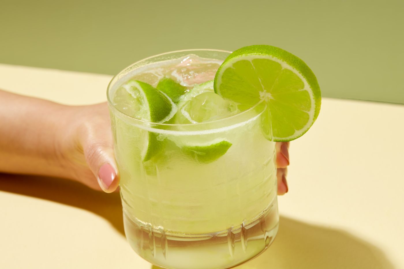 Caipiroska cocktail