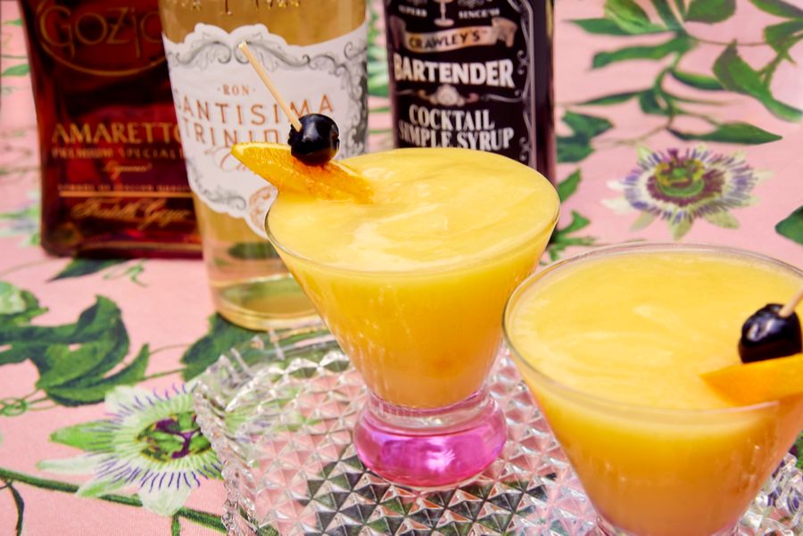 Mango and Amaretto Daiquiris