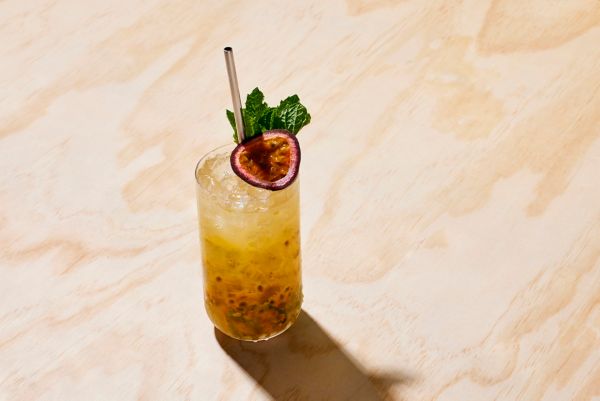 Non-Alcoholic Passionfruit Mojito recipe