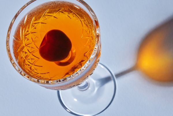 Put a sultry spin on the classic Manhattan with this Black Manhattan recipe.