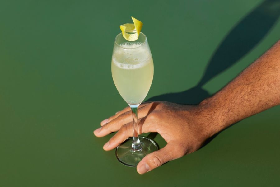 The French 75 cocktail