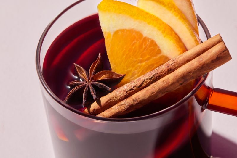 Mulled wine cocktail recipe