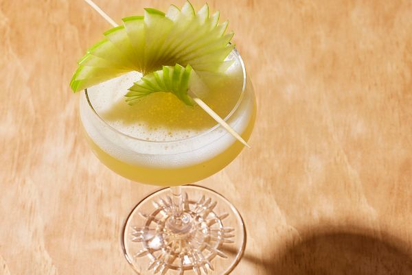  Bring back the ’90s with the neon-green but still-delicious Appletini. 
