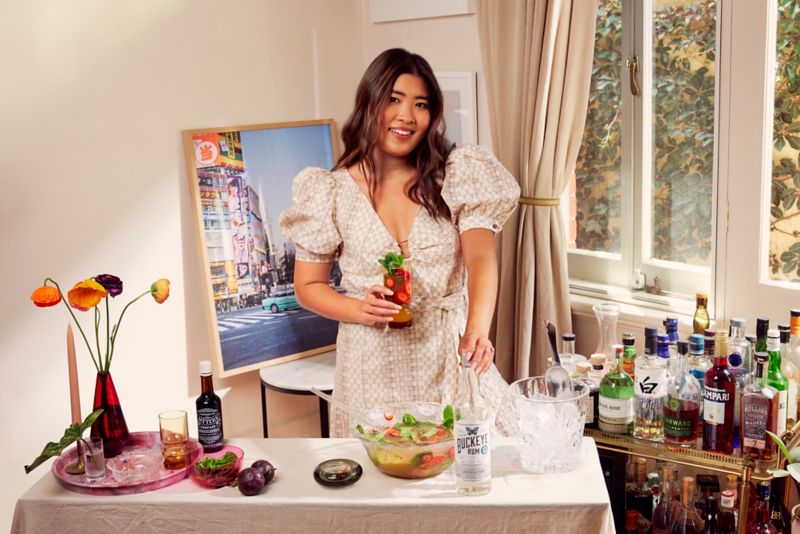 Mixing with Jessica Nguyen: Pavlova Punch cocktail recipe