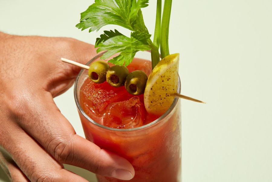 The Bloody Mary cocktail 