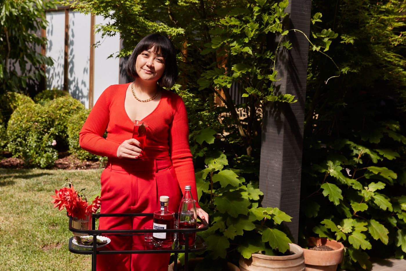 Top Melbourne chef Rosheen Kaul in her garden