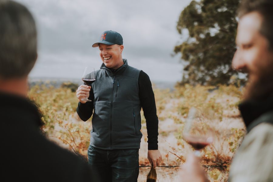 Barossa winemaker Alex Head in the Barossa Valley 