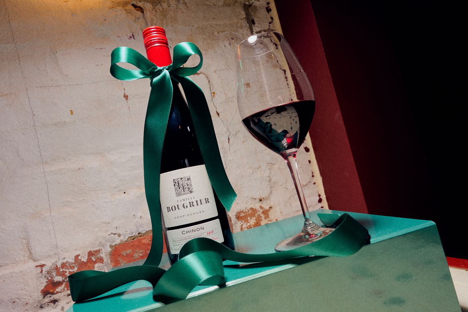 The Famille Bougrier Confidences Chinon Cabernet Franc is from France's Loire Valley