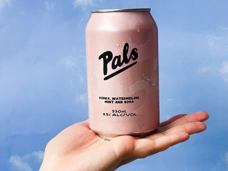 Pals Vodka, Watermelon, Mint & Soda  🍉 99 cals