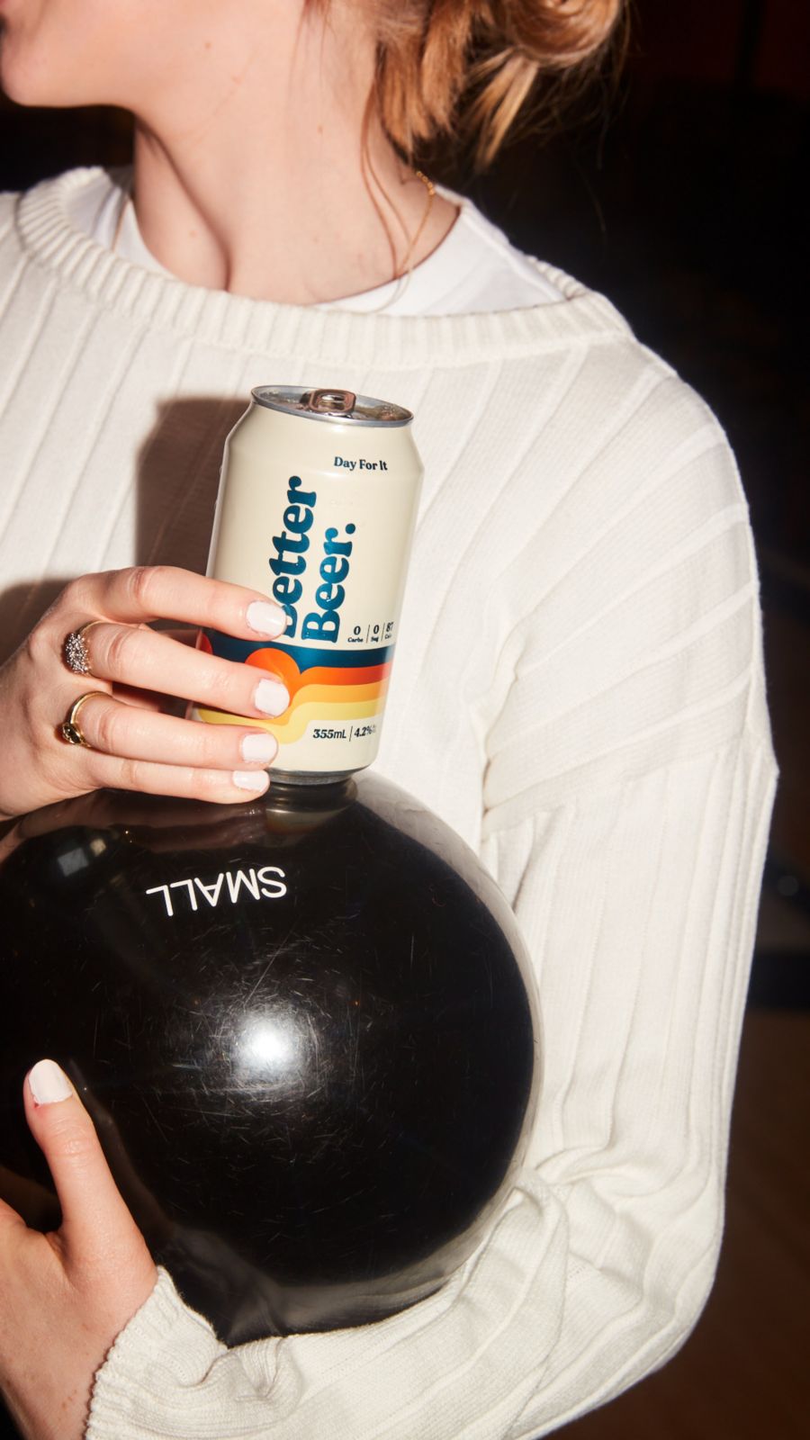 A can of zero carb Better Beer 