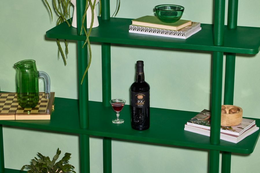 Bottle of Grant Burge Black Apera PX