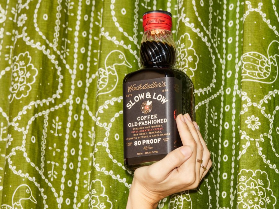 Bottle of Hochstadter's Slow & Low Rock and Rye Coffee