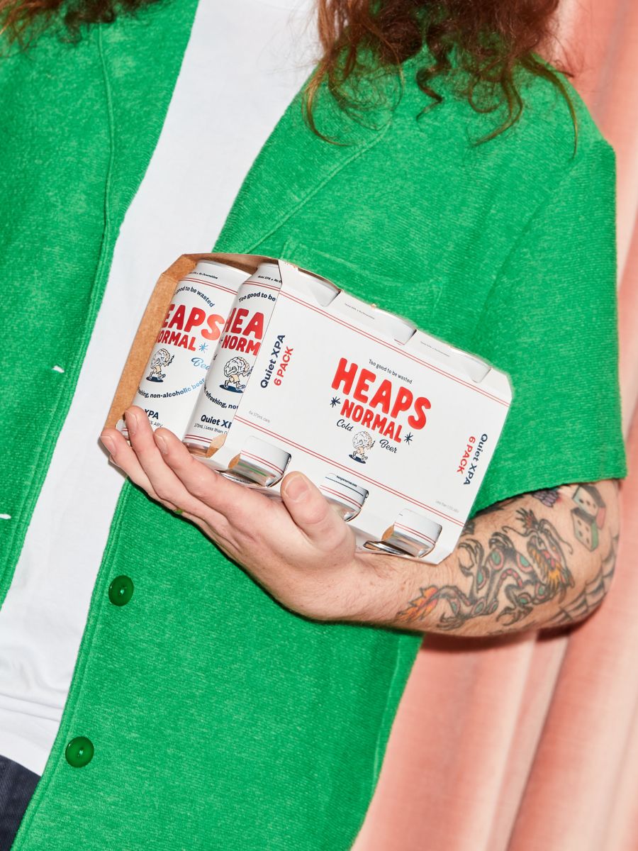 Heaps Normal non-alcoholic beer six-pack 