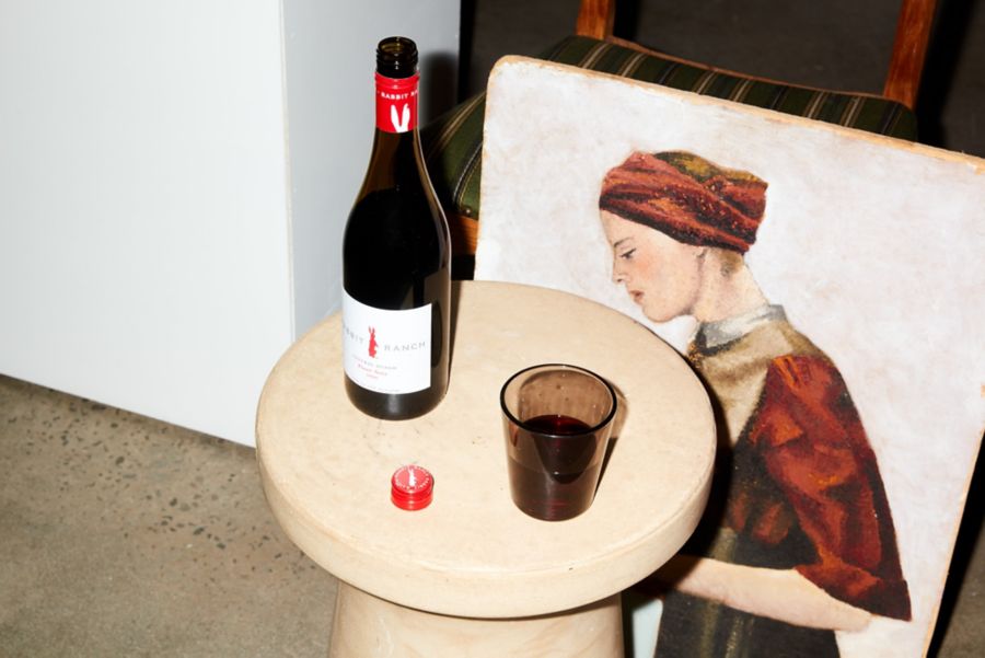 A tasty wine bttle of Rabbit Ranch Central Otago Pinot Noir