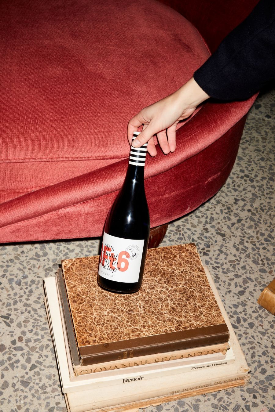 Try  tasty red wine 6Ft6 Pinot Noir