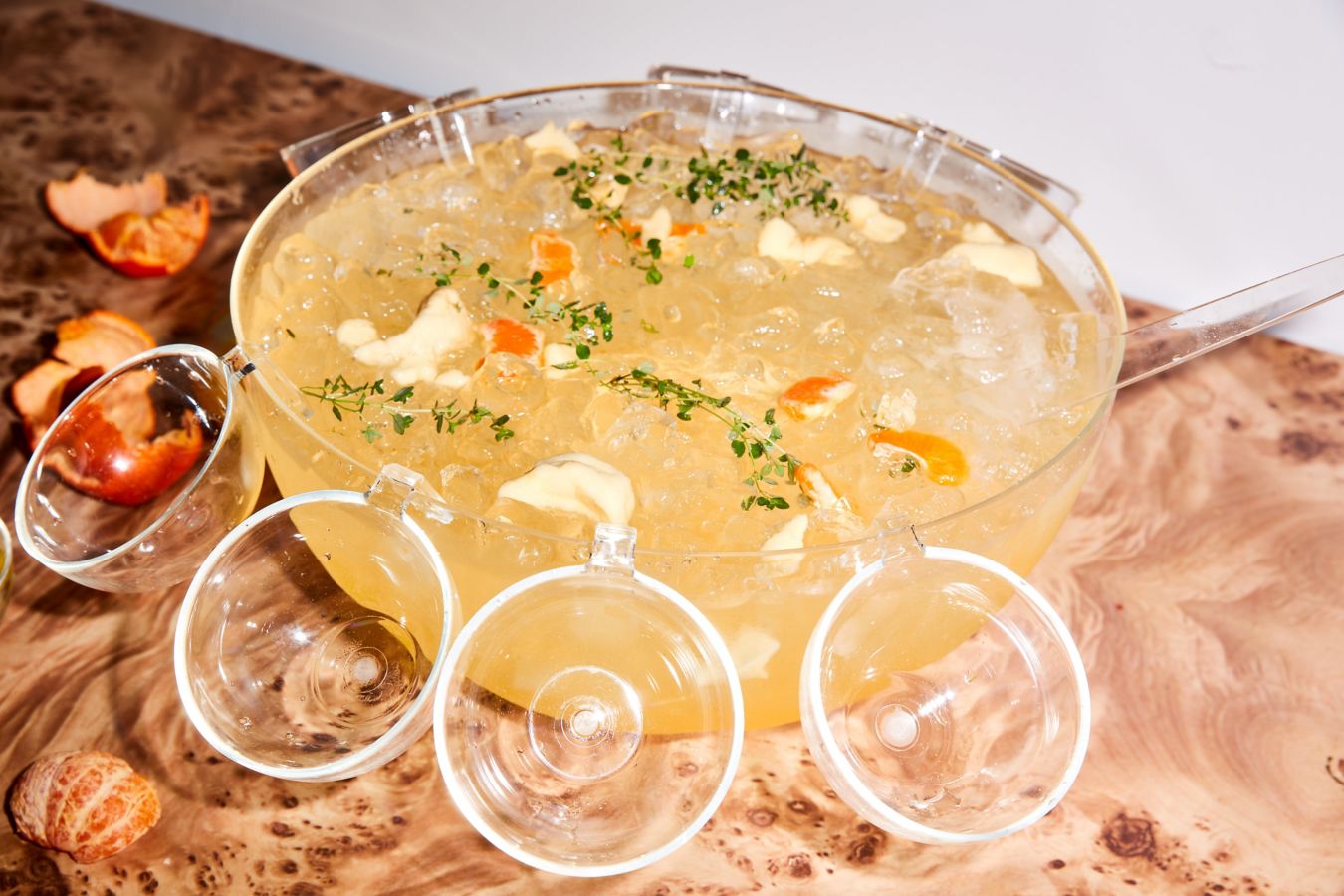 White Mandarin Sangria cocktail recipe