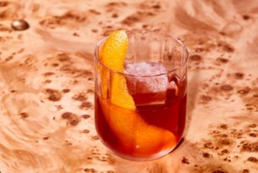 Put a Coffee Cube in Your Negroni