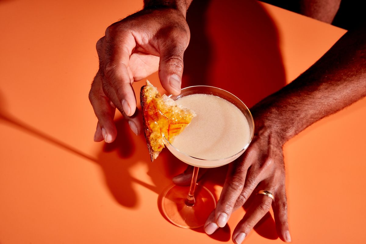 Marmalade Martini cocktail, a tangy flavour 