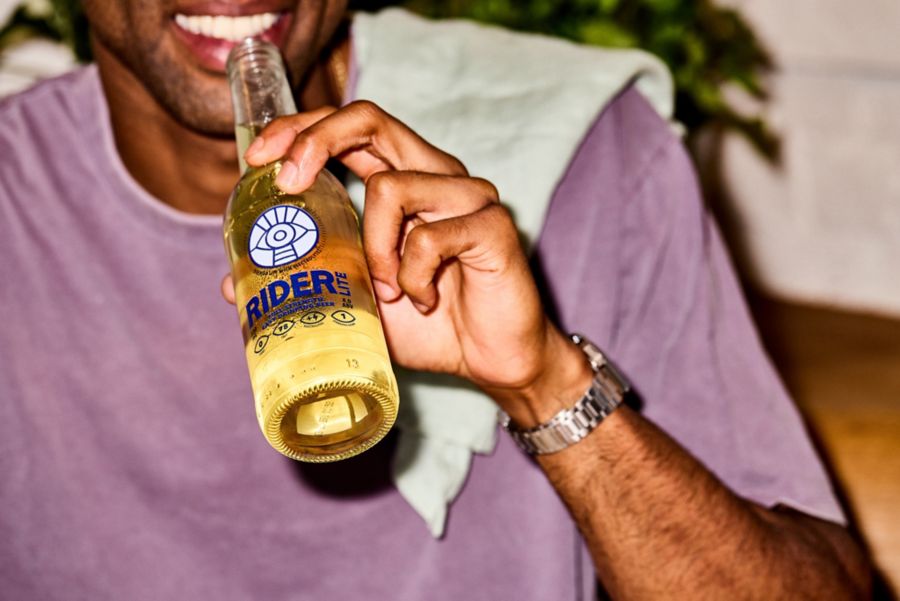 The zero-carb Rider Lite 4% Lager