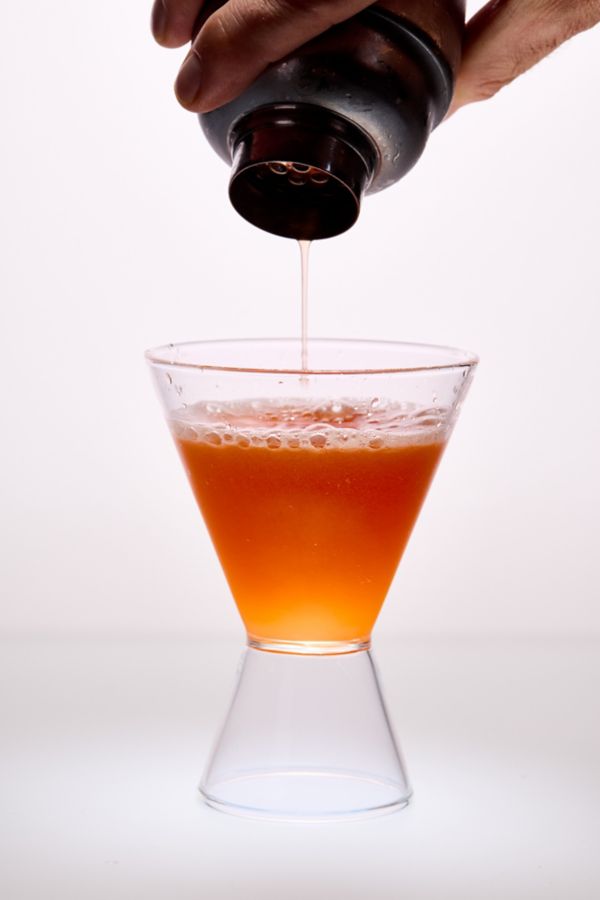 The Lost Plane features dark rum, Aperol and amaro