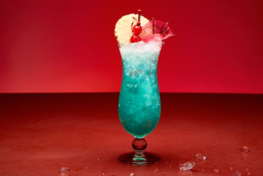 The Blue Hawaii cocktail is kitschy, retro and delicious