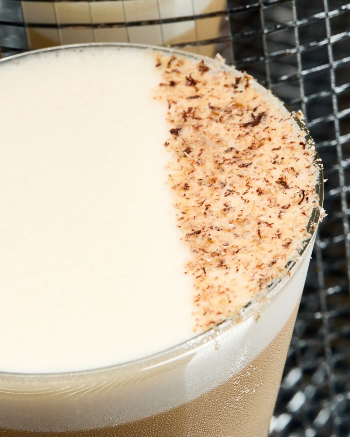 The Death Flip cocktail combines Jagermeister, tequila and yellow Chartreuse