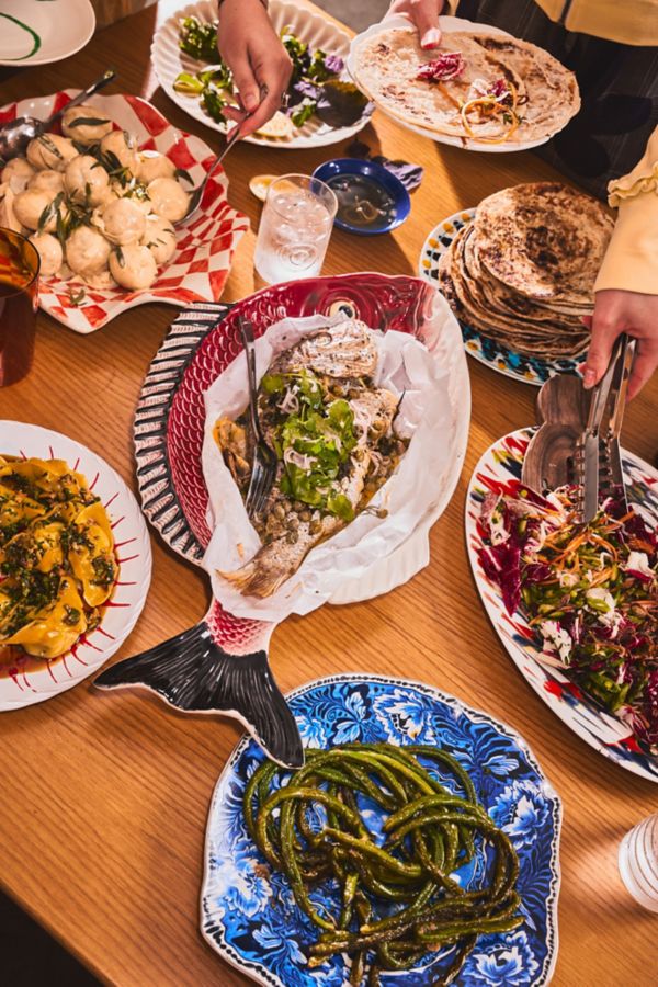 A spread of dishes on the table