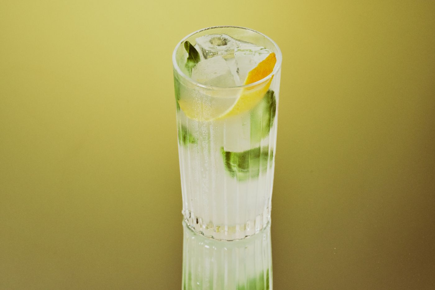 The zingy and herbaceous Amalfitano cocktail