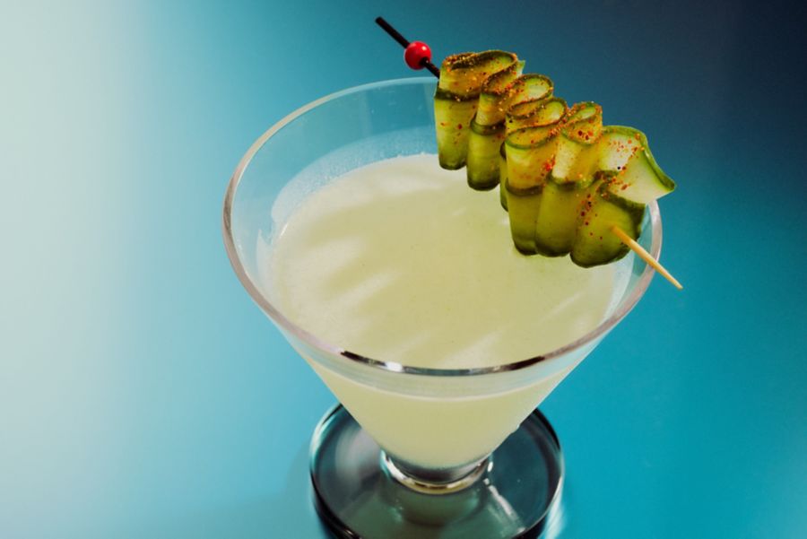 The Cucumber Wasabi Gimlet