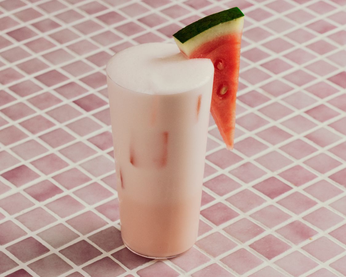 Watermelon Batida cocktail recipe